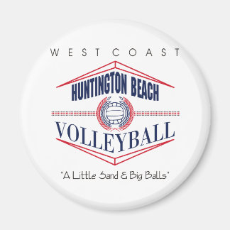 Imã Presente de vôlei de Huntington Beach