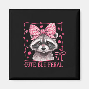 Imã Presente Divertido de Animalzinho: Mapache Fofo po