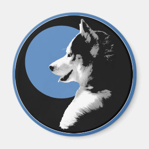 Ímã/presente do Alasca do cão de trenó da imã