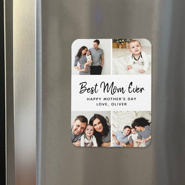 Ímã Presente do Dia de as mães de Colagem de Fotos do  (Criador carregado)
