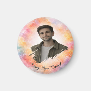 Imã Presente do Dia dos Namorados com Foto Personaliza
