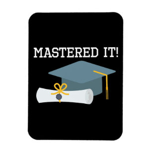 Ímã Presente do formando de MBA MSW da graduação d