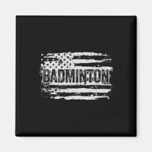 Imã Presente do Jogador de Badminton