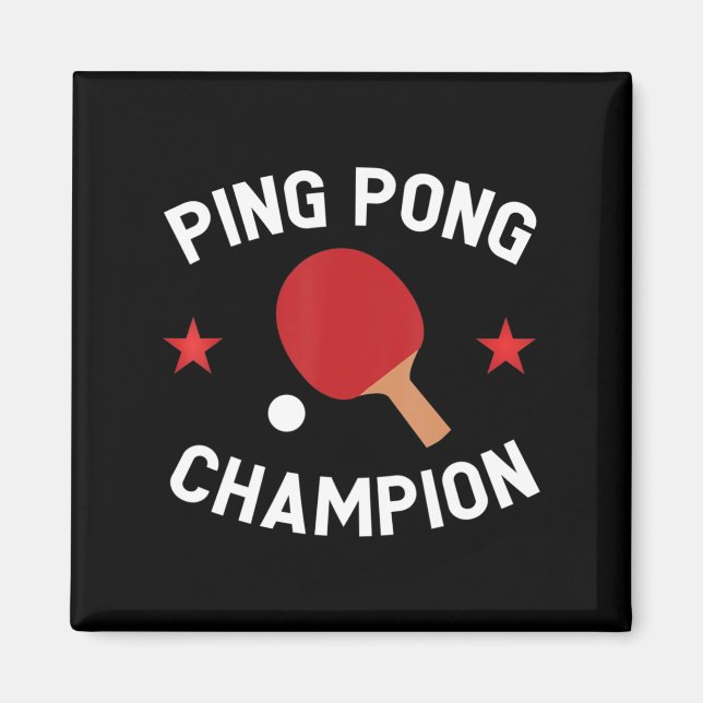 Imã Presente do Mesa do Campeão de Ping Pong (Frente)