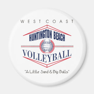 Imã Presente do voleibol de Huntington Beach