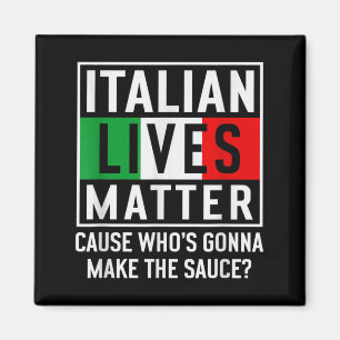 Imã Presente engraçado da cozinha da vida italiana Ban