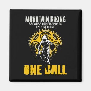 Imã Presente Engraçado de Ciclismo de Montanha para Ho