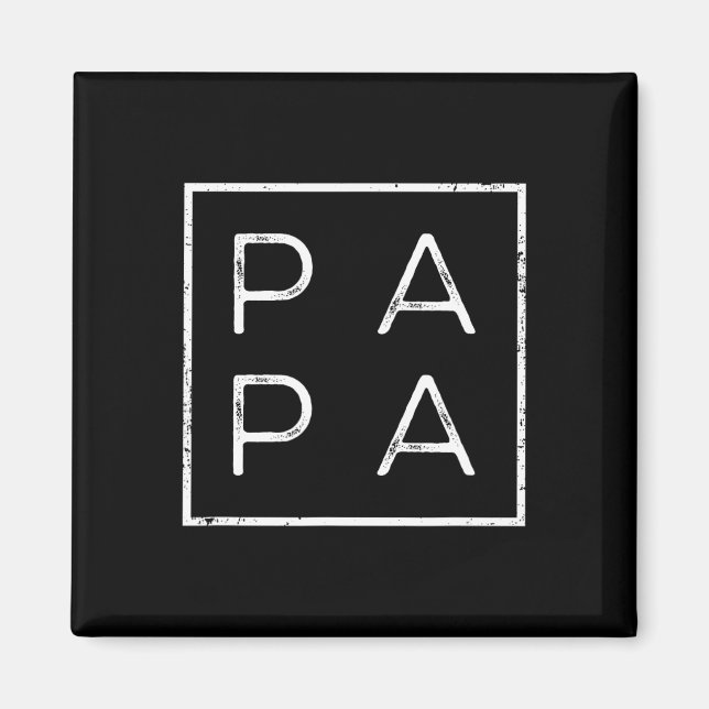 Imã Presente Engraçado do Dia dos Pais para o Pai (Frente)