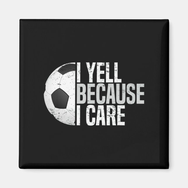 Imã Presente Engraçado para Pai de Futebol para Pais d (Frente)