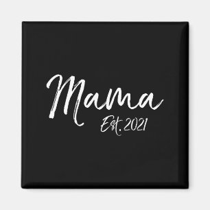 Imã Presente fofo do primeiro dia das mães para novas 