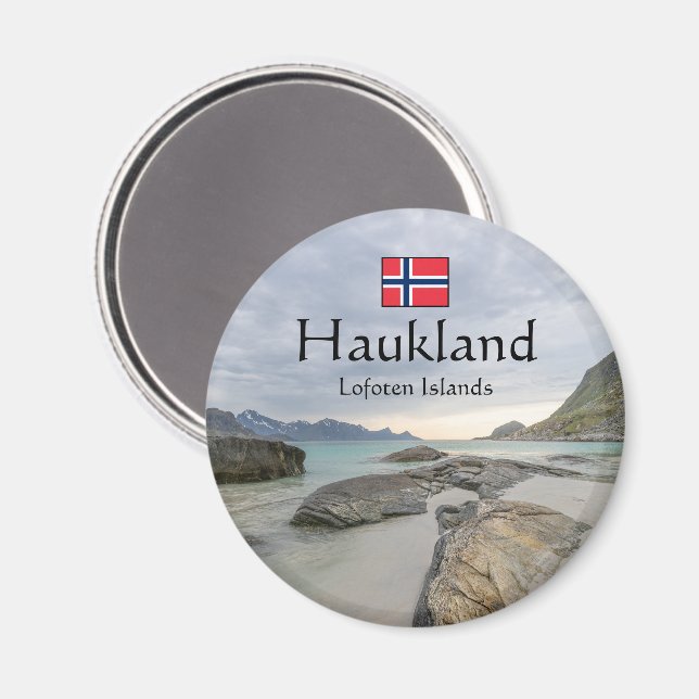 Imã Presente Haukland (Front/Back)
