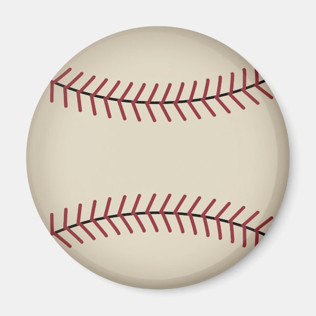 Imã Presente Ímã de Beisebol Vintage (Frente)