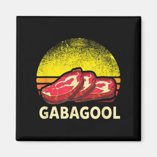 Imã Presente Italiano de Amante de Carne Gabagool Caco