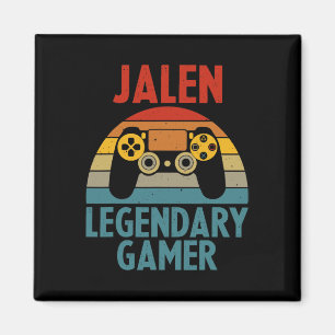 Imã Presente Jalen Nome Personalizado Divertido Jogos