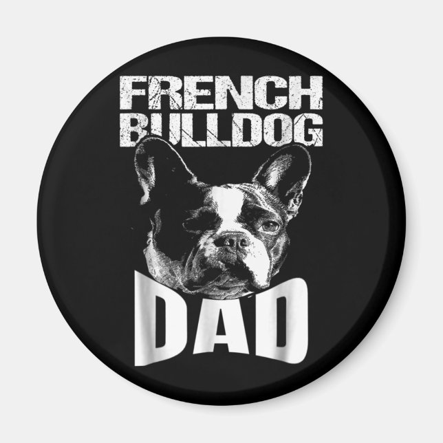 Imã Presente no cão | Pai francês Bulldog (Frente)