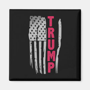 Imã Presente para eleitor apoiador de Trump Bandeira A