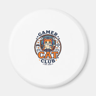 Imã Presente para Gata Gamer Mãe de Gata - Clube de Ga
