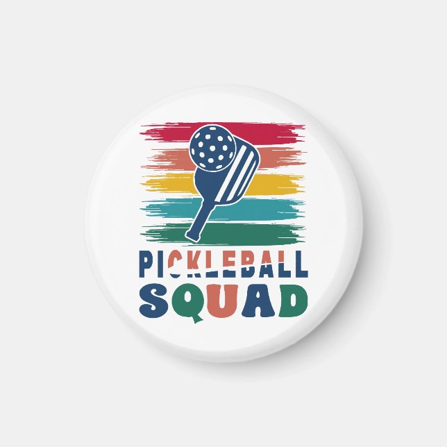 Imã Presente para Jogadores de Pickleball (Frente)