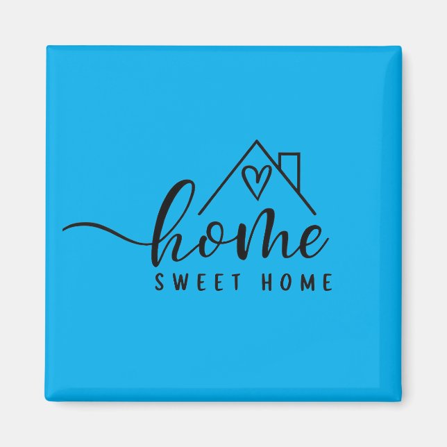 Imã Presente para Nova Casa - Lar, Doce Lar (Frente)