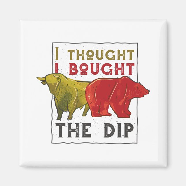 Imã Presente para os Comerciantes - Cotação Bull and B (Frente)