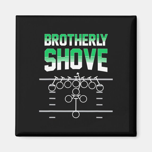 Imã Presente para os fãs de futebol engraçados (Frente)