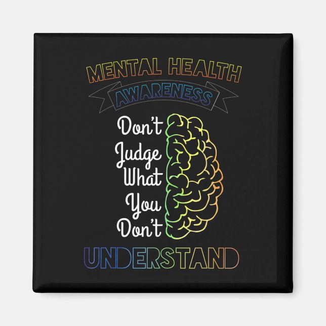 Imã Presente para saúde mental (Frente)
