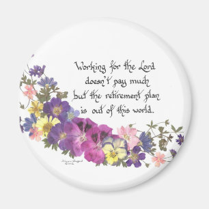 Imã presente para voluntário ou trabalhador da igreja