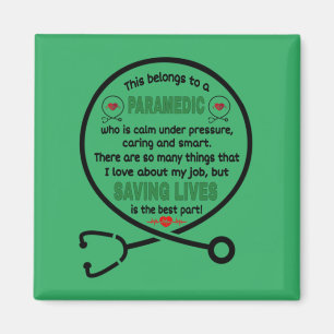 Imã   Presente paramédico. Isto Pertence A Um paramédi