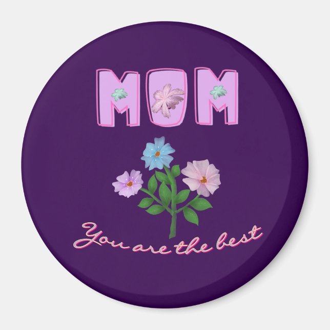 Imã Presente personalizado e customizado para o dia da (Frente)