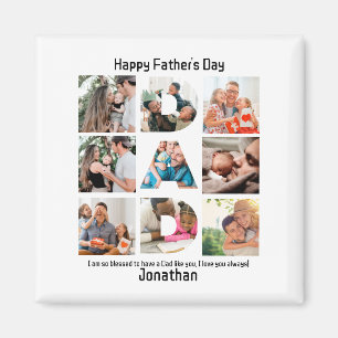 Imã Presente personalizado para a coleção de fotos do 