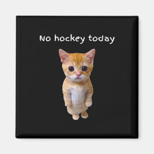 Imã Presente Sem Hockey Hoje Para Amantes de Hockey _1