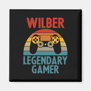 Imã Presente Wilber Nome Personalizado Engraçado Jogos