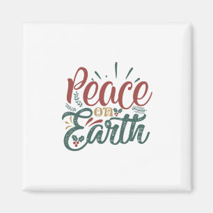 Imã Presente Xmas Paz Na Terra