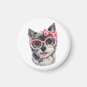 Imã Presente Yorkshire Terrier para Amantes de Cães