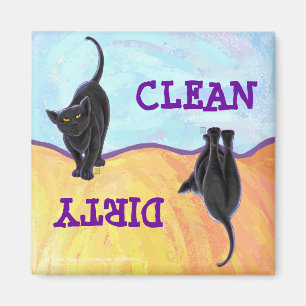 Imã Presentes & acessórios do gato preto
