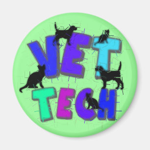 Imã Presentes artísticas da tecnologia do veterinári