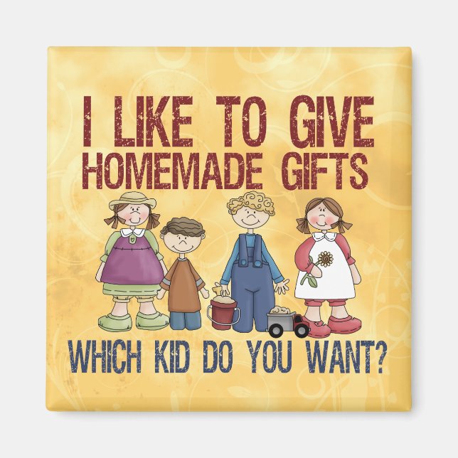 Imã Presentes caseiros (Frente)