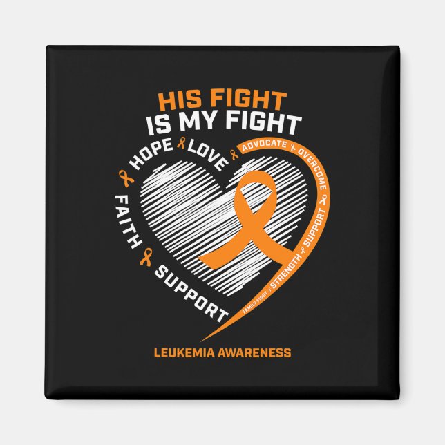 Imã Presentes Combatendo Leucemia Sensibilização Husnd (Frente)