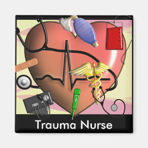Imã Presentes da arte da enfermeira do traumatismo