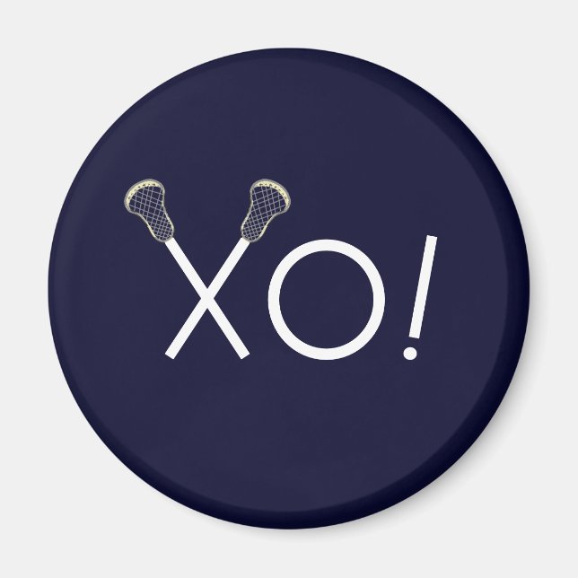 Imã Presentes da Equipe Lacrosse (Frente)