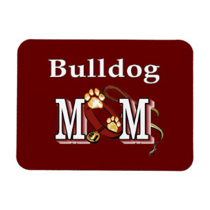 Ímã Presentes da Mãe do Bulldog Inglês