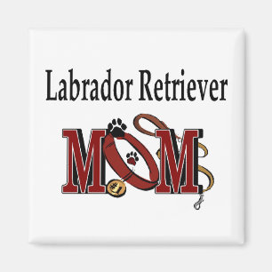 Imã Presentes da MAMÃ de labrador retriever