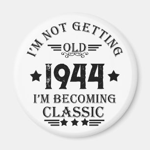 Imã Presentes de 80 de aniversário personalizados