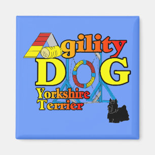 Imã Presentes de Agilidade de Yorkshire_Terrier