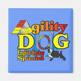 Imã Presentes de agilidade Inglês do Cocker Spaniel