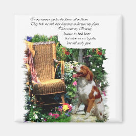 Imã Presentes de Arte Brittany Spaniel Americanos