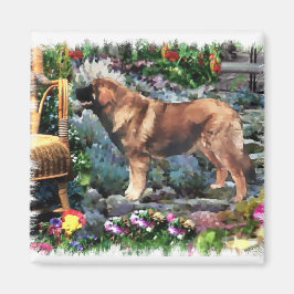 Imã Presentes de arte de Leonberger