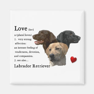 Imã Presentes de Arte do Labrador Retriever