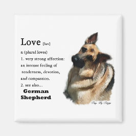 Imã Presentes de arte german shepherd