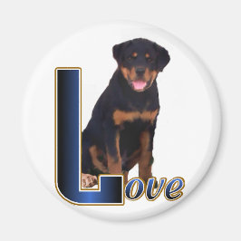 Imã Presentes de Arte Rottweiler